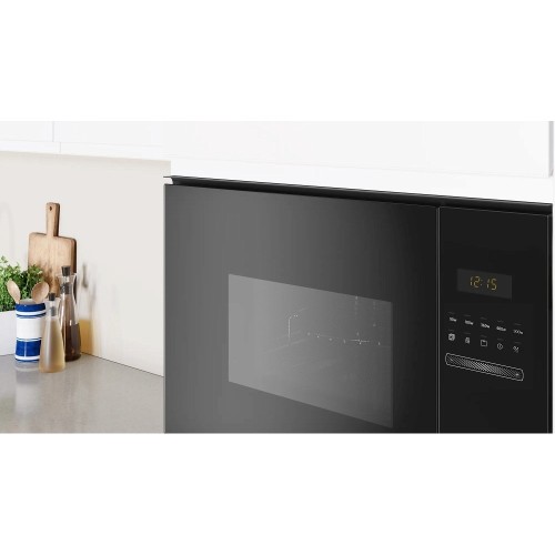 ΦΟΥΡΝΟΣ ΜΙΚΡΟΚΥΜΑΤΩΝ ΕΝΤΟΙΧΙΖΟΜΕΝΟΣ PITSOS PG30W75X2 (25LT / BLACK / ΑΦΗΣ / GRILL / ΥΔΡΟΛΥΣΗ)